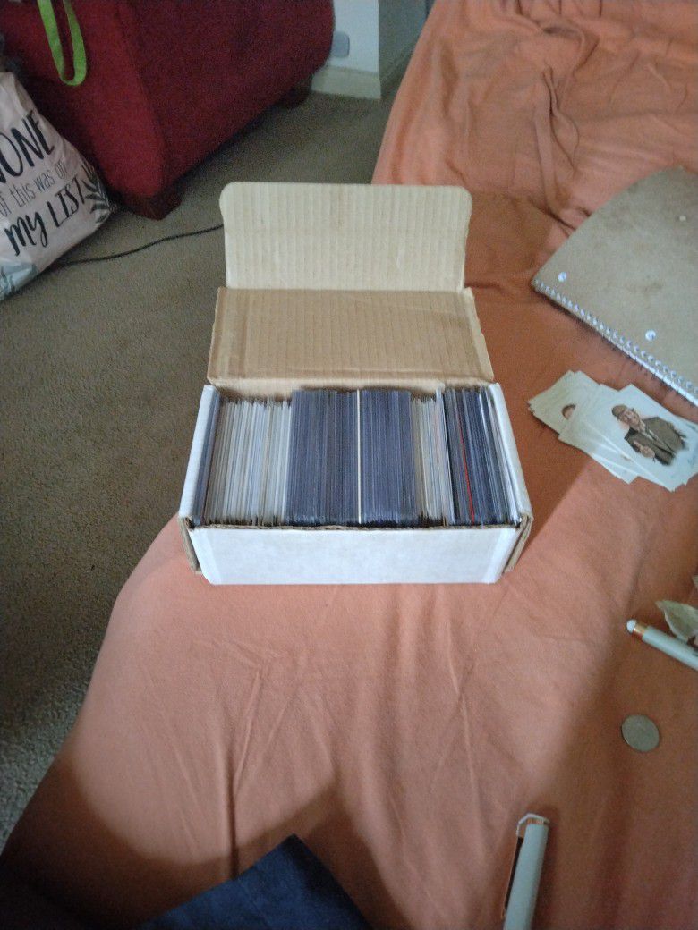 Box Of NBA Rookie Cards 