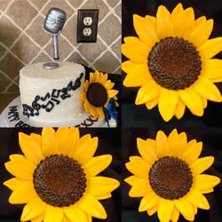 Sunflowers #butterfly #mic #mariposa