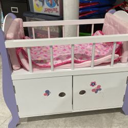 Baby Doll Crib And Baby Carrier