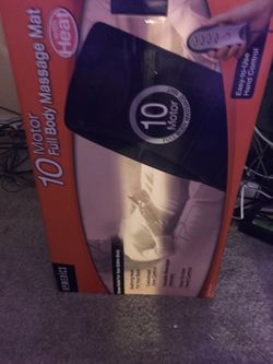 10 Motor Full Body Massage Mat