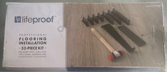 Lifeproof flooring installation 33 pc kit new