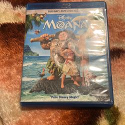 Disney Moana blu-ray Dvd 