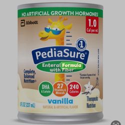 Leche  Sabor Vainilla con fibra /pediasure Vanilla flavor with fiber  