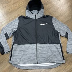 Nike Basketball Zip Up Dri Fit Hoodie 