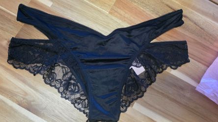 Victoria Secret  Black Lace Cheeky