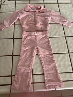 Carter's Toddler Pink Two-Piece Tracksuit Set