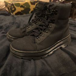 Black Boots Size 7W