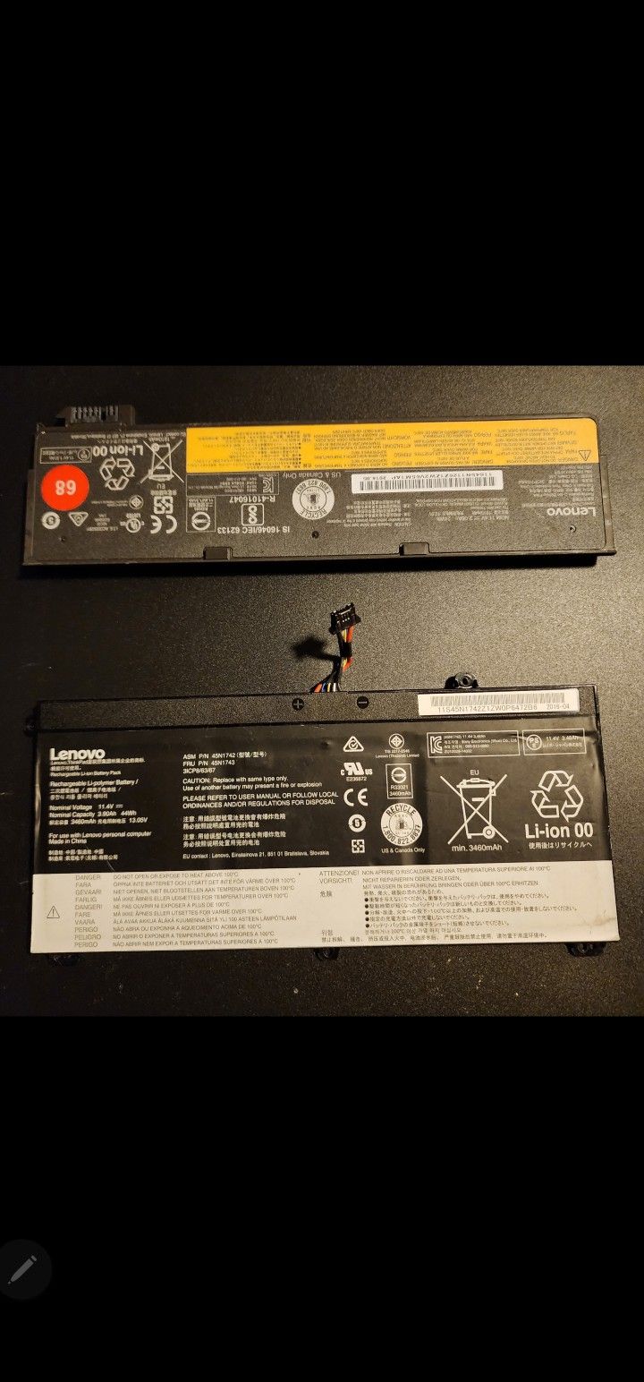 Lenovo Batteries 