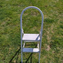 Step Ladder Two Steps Good Shape Works Good