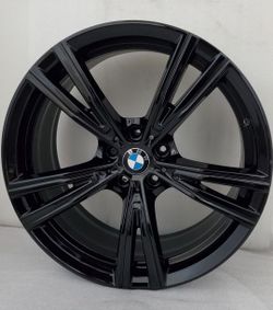 19" BMW 340 440 Black Factory Wheels Rims 5x112