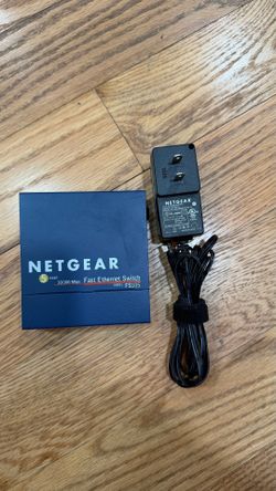 NETGEAR 5-Port Fast Ethernet 10/100 Unmanaged Switch (FS105)