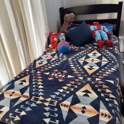 Twin Size Bed With Storage Drawer 