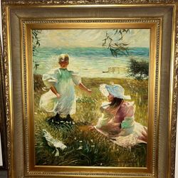 Martin Arbarca (20th C.) Oil On Canvas