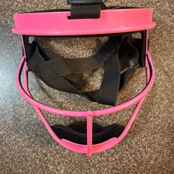 RIP-IT Softball Fielder’s Mask — Hot Pink, Adjustable Fit