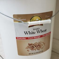White Wheat Bucket