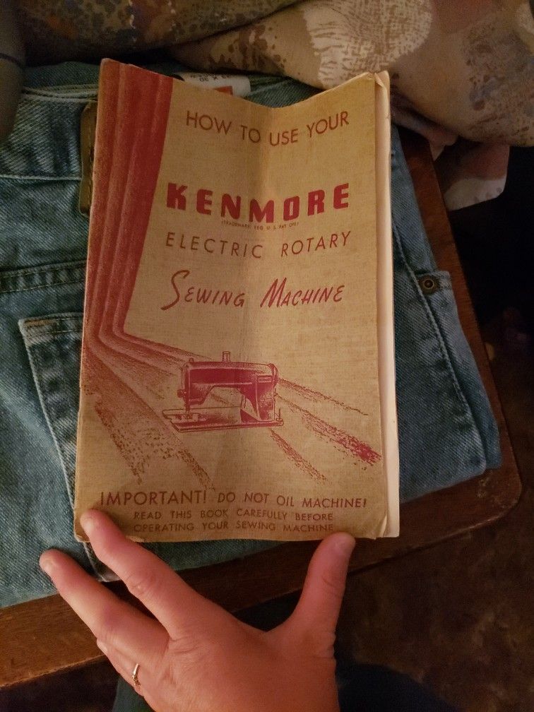 Kenmore Sewing Book