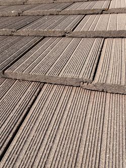 Used Concrete Roof Tile – 3,100 Sq Ft – Removed & Palletized – Pickup Only