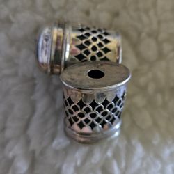 Sterling Silver Salt And Pepper