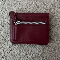 Real Leather Burgundy Wallet