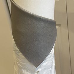 Super Grey Faux Leather Roll