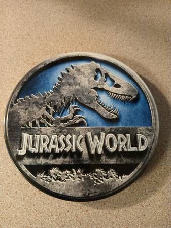 jurassic world target exclusive bluray+dvd in tin case
