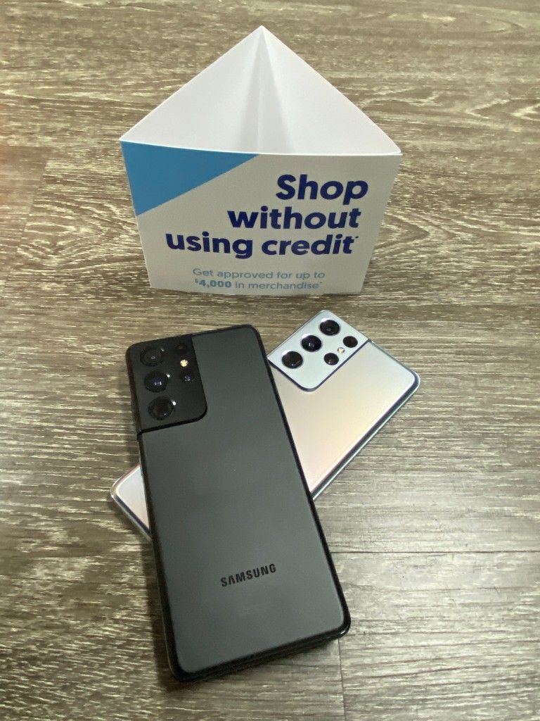 Samsung Galaxy S21 Ultra 5G Unlocked For Any carriers PAYMENTS PLAN AVAILABLE NO CREDIT NEEDED
