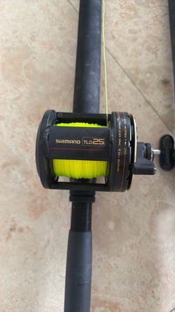 2 Shimano TLD25 reels with Penn International v Rods.