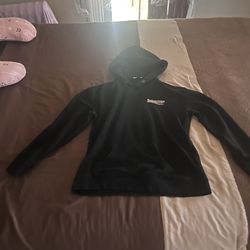balenciaga hoodie  black size medium