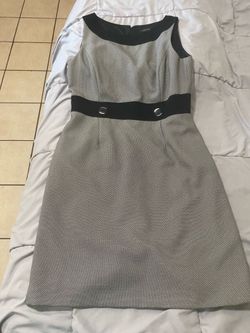 Size 12: Gray & Black dress