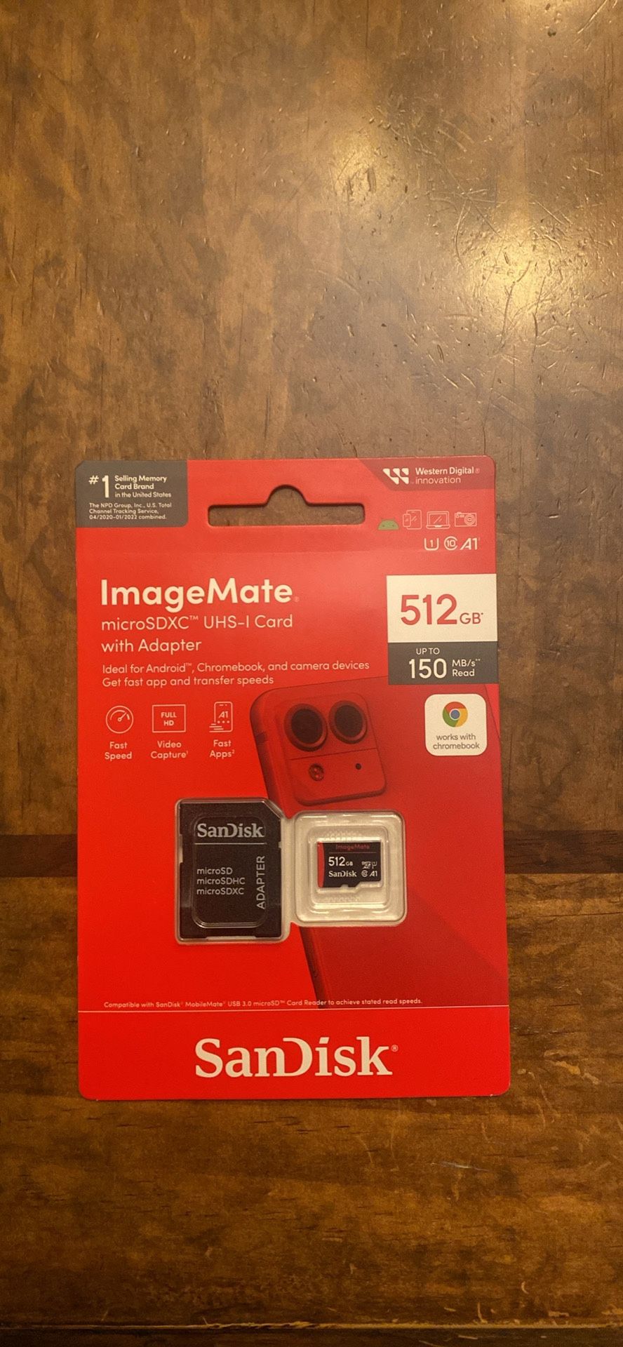 (512 GB) SD Card With Adapter