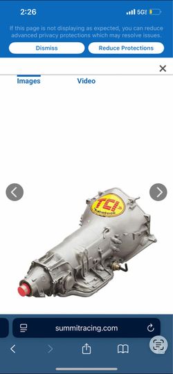 New transmission – TCI TH 400 street fighter