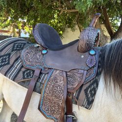 13” Barrel Saddle NEW 