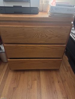 Three drawer dresser
