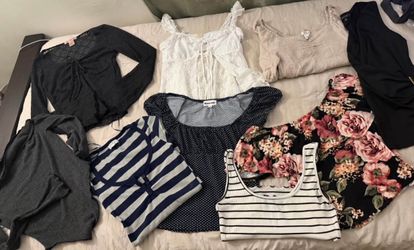 Women's Clothing Bundle – 9 Pieces