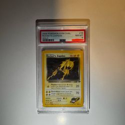 2000 Team Rocket’s Zapdos PSA 8 