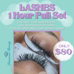 1 Hour Wet Style Lashes