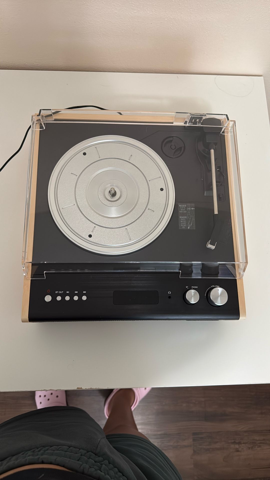 record player