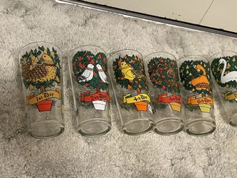 12 Days of Christmas Pepsi Glasses