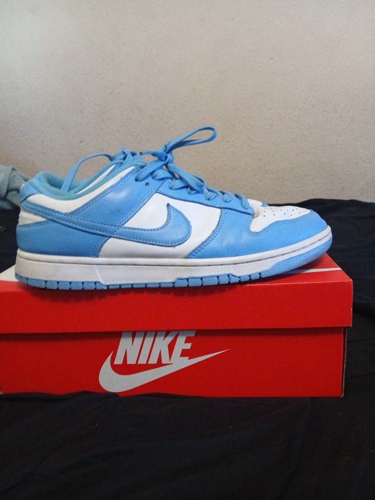 Nike Unc Dunks Size 11 Worn