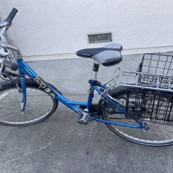 Breezer Villager Woman Blue Bicycle 