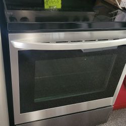 LG RANGE STOVE OVEN Convection OVEN STAINLESS STEEL WORK PERFECT INCLUDING WARRANTY DELIVERY 
