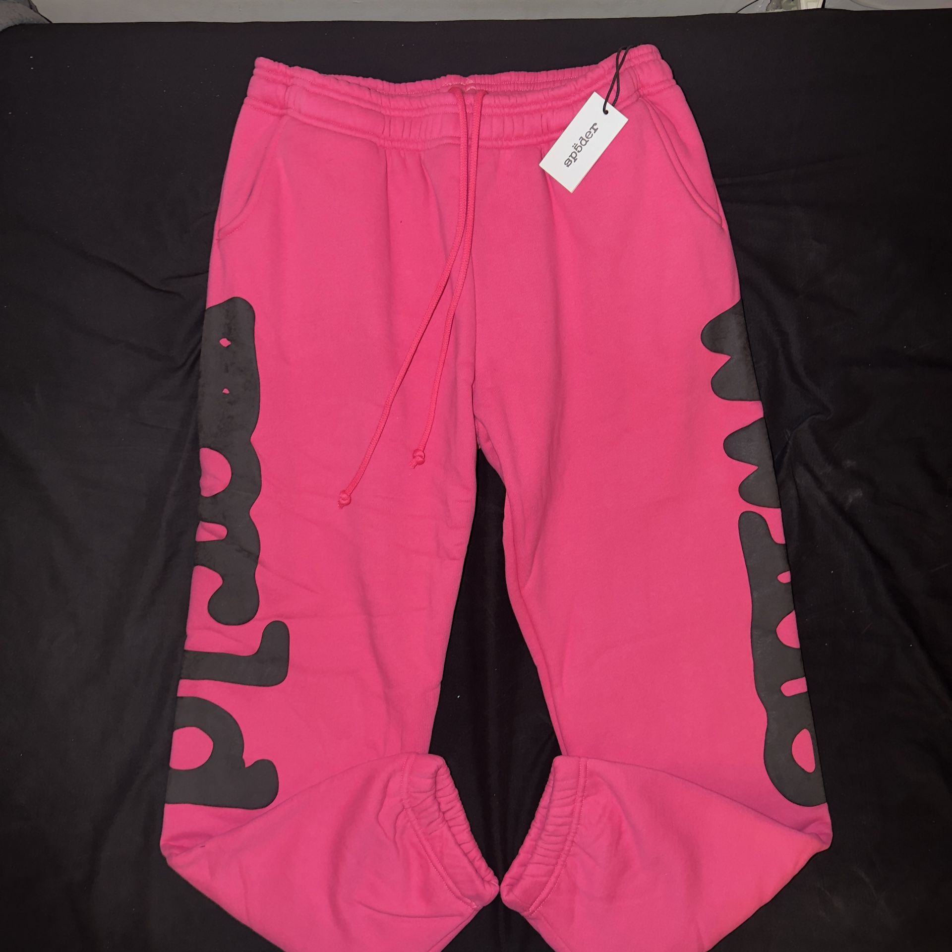 Pink Beluga Sp5der Sweatpants Size Small