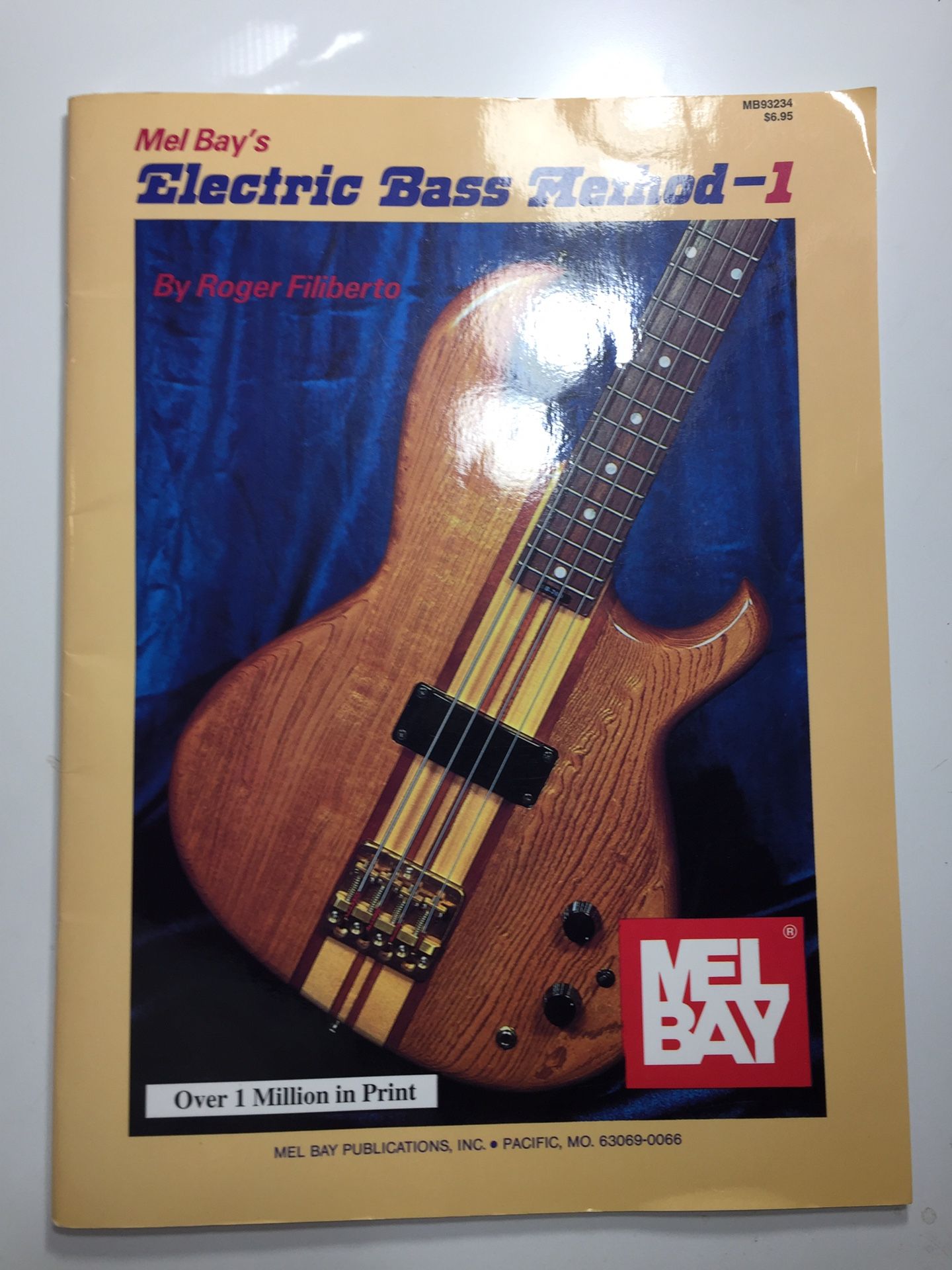 Mel Bay Bass Guitar Method 1 book