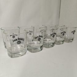 officially licensed Jack Daniel's Old No. 7 whiskey rock glasses