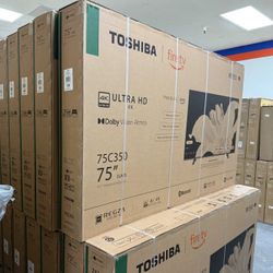 75” TOSHIBA 350 SERIES 4K HDR SMART FIRE TV 