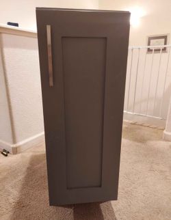 Grey cabinet