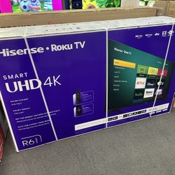 Hisense 70” 4K Roku Smart Tv 