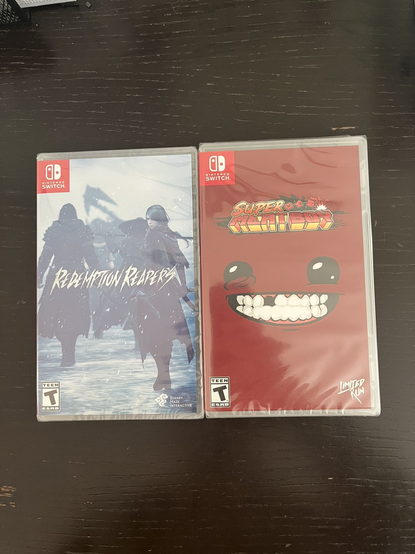 NEW - Nintendo Switch Games - Super Meat Boy, Redemption Reapers