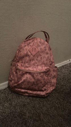 Pink back pack