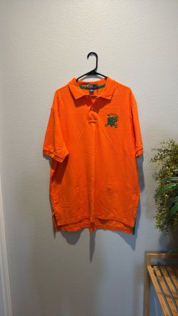 Orange Ralph Lauren Polo Shirt